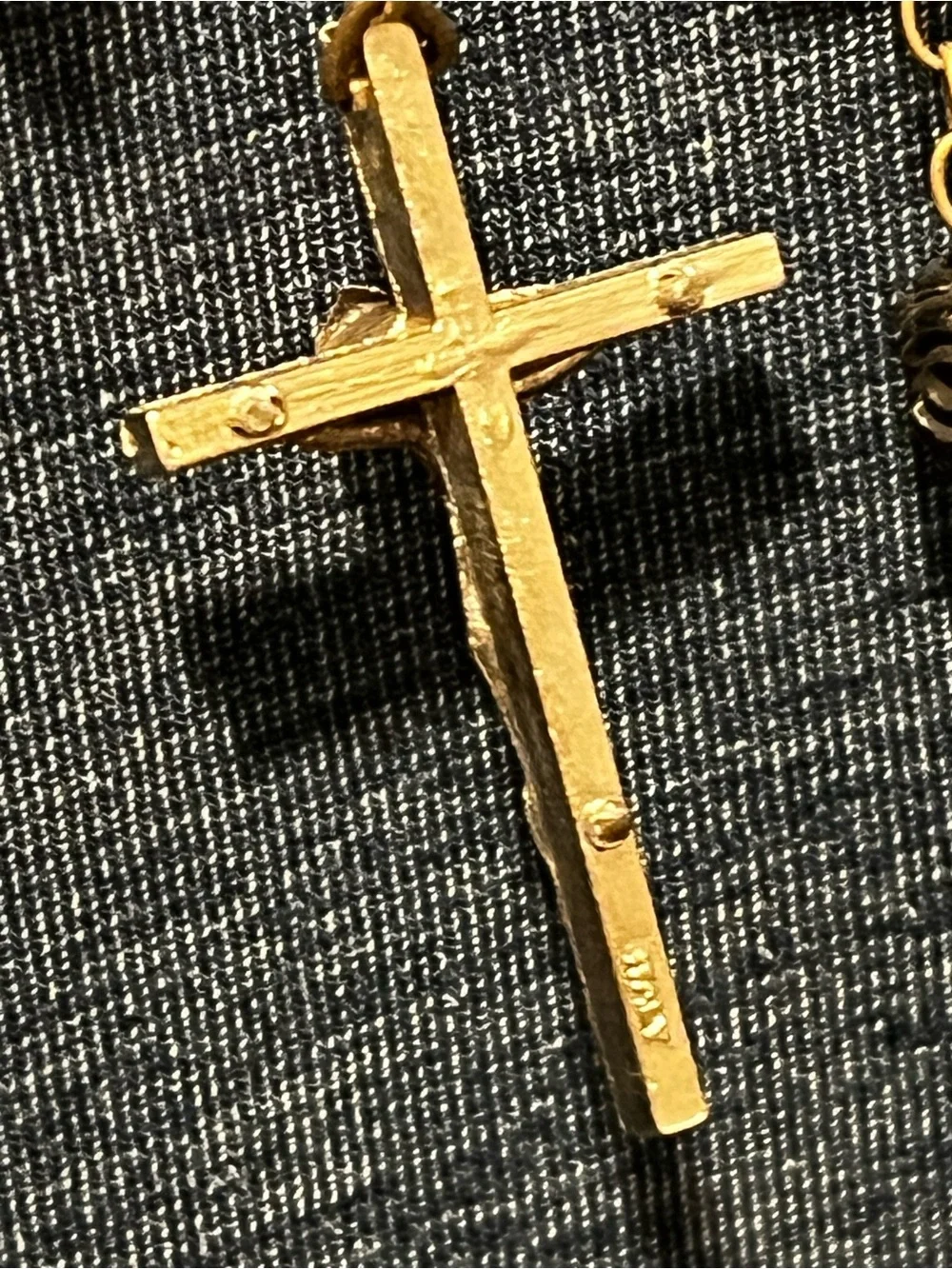 Stack of Black Bead Cross Necklaces - Women's Faith Jewelry